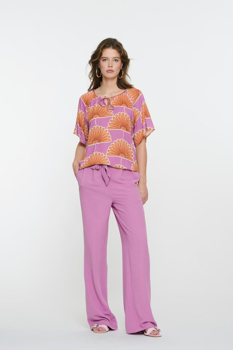 Geisha Geisha Pantalon 51127-21 Paars 1