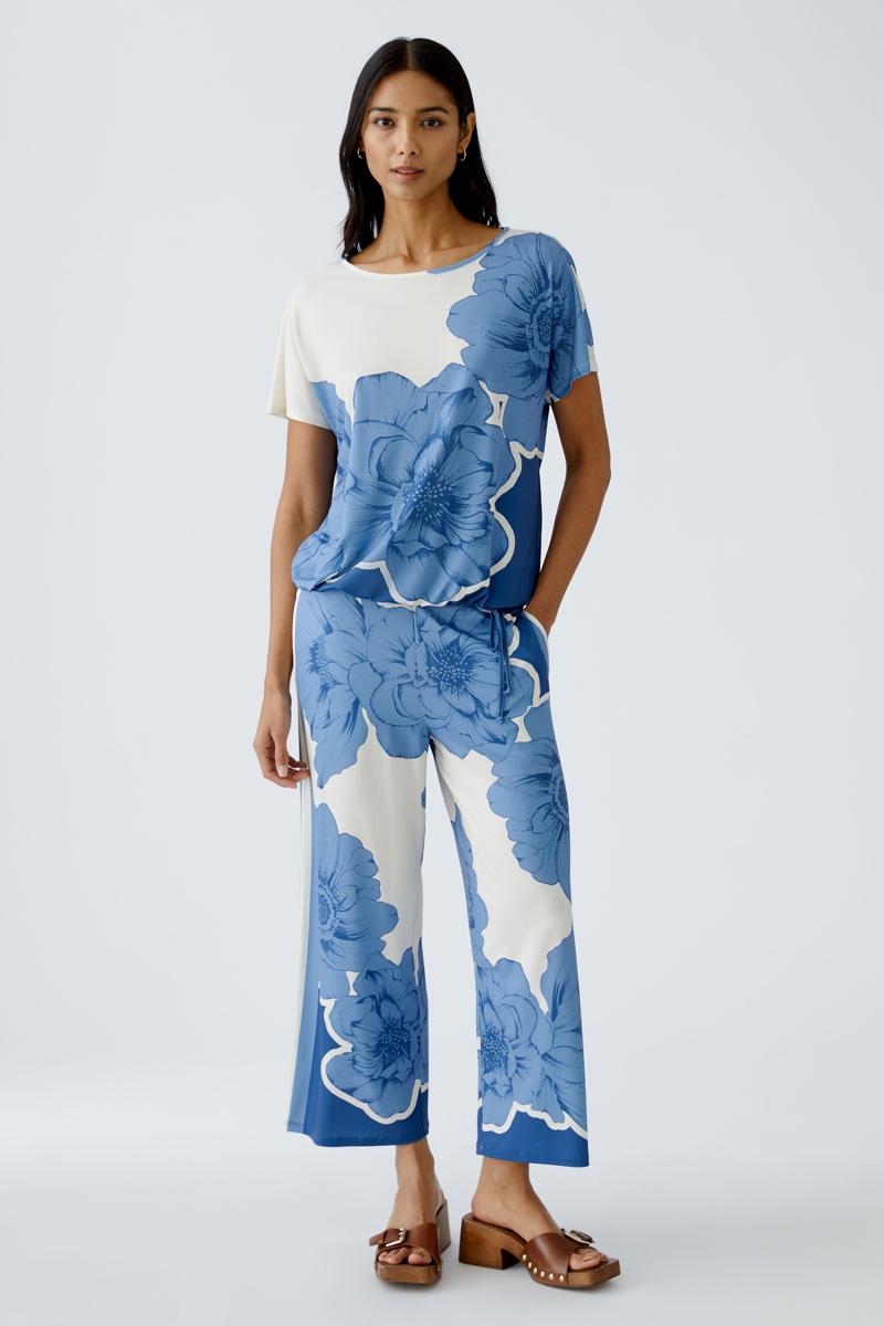Oui Oui T-Shirt 0093097 Blauw 3
