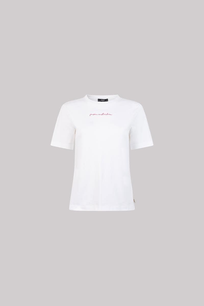 Jansen Amsterdam T-Shirt Ruby Roze 2