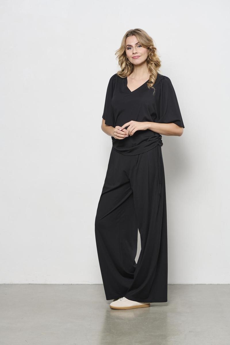 &Co Woman &Co Woman Pantalon PA360 Zwart 4