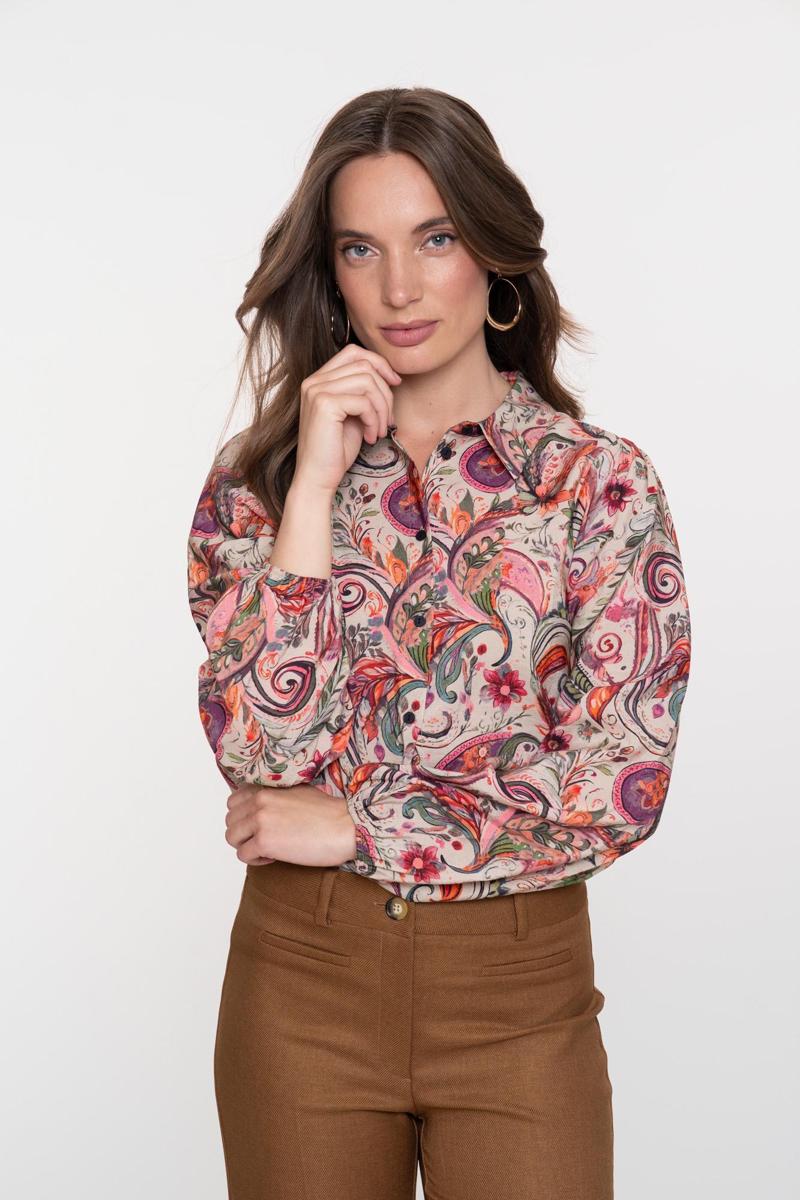 Geisha Blouse 53949-20 Roze 1