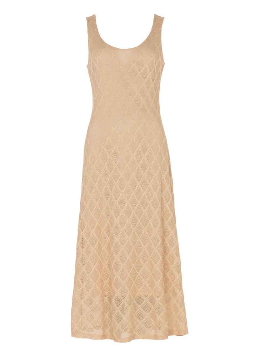 Freebird Freebird Jurk Delphina Jer-Lure Beige 1