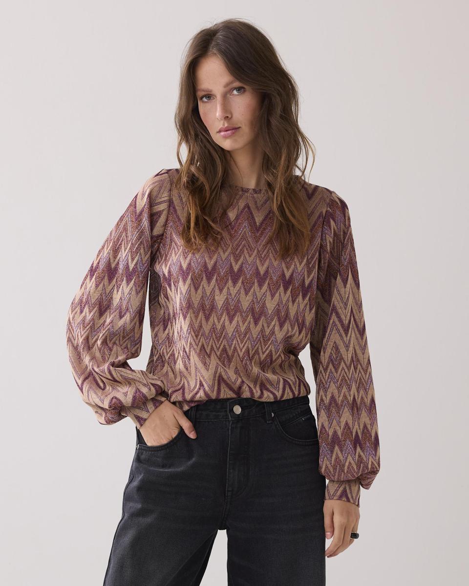 Summum Blouse 3s5178-30718 Paars 5