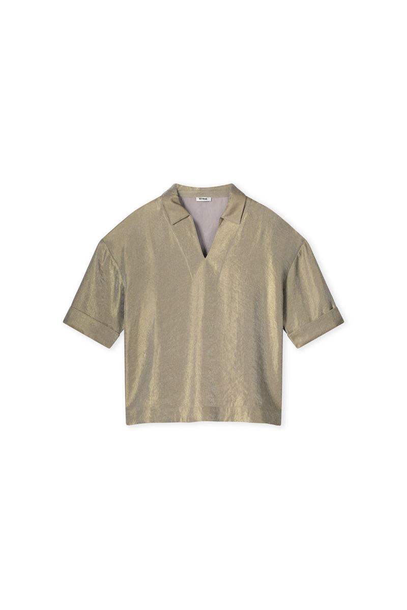 KYRA KYRA Blouse Woody Beige 3
