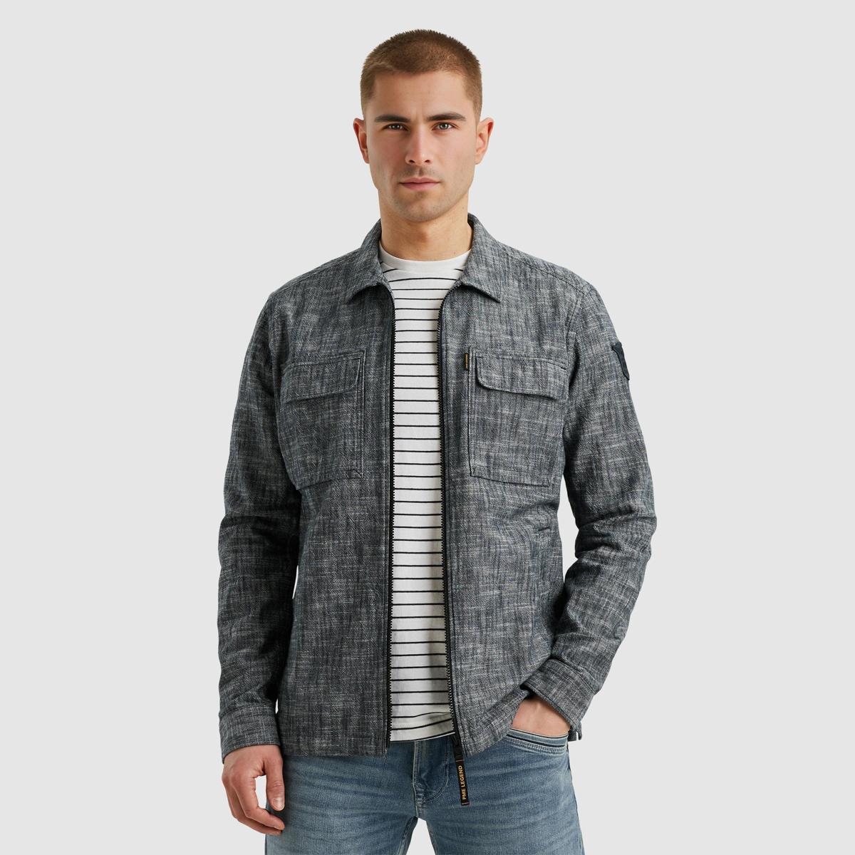 PME Legend PME Legend Overhemd PSI2502228 Blauw 3
