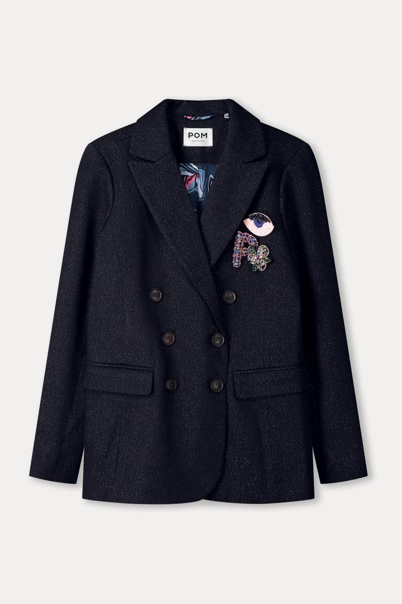 POM Amsterdam Blazer SP9366 Blauw 1