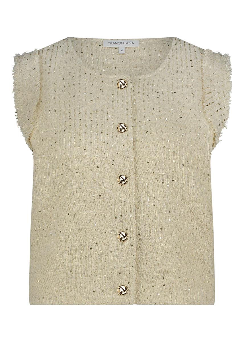 Tramontana Gilet C23-16-801 Beige 2