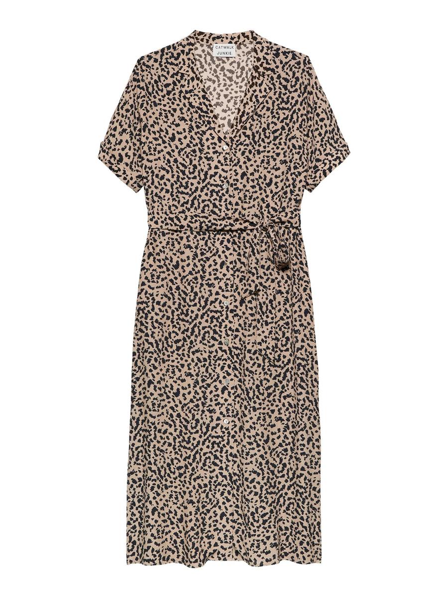 Catwalk Junkie Catwalk Junkie Jurk 2502021800 Beige 1