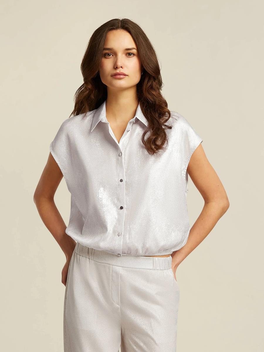Beaumont Collectie Beaumont Collectie Blouse BC12220251 Zilver 1