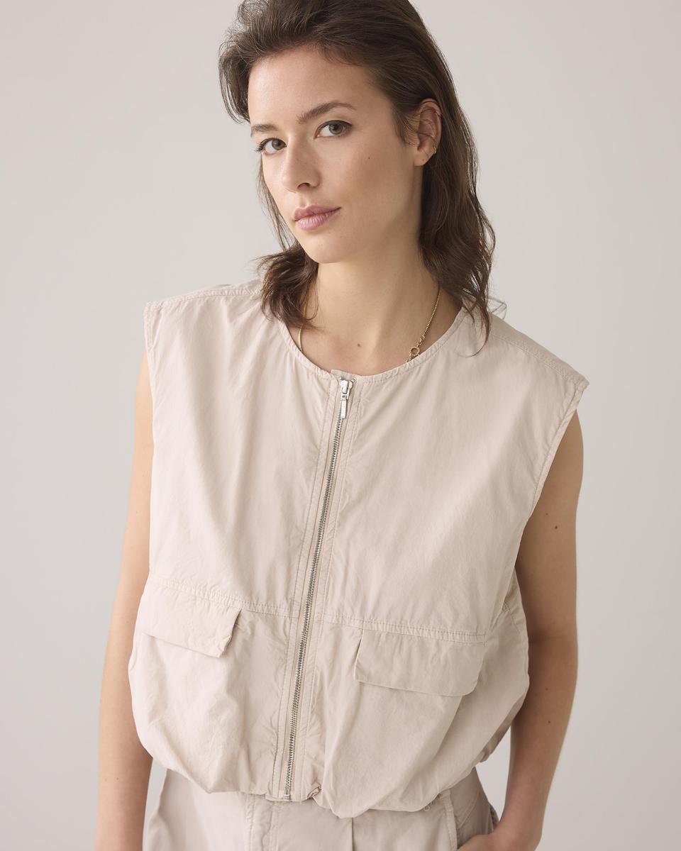 Summum Summum Gilet 9s134-12193 Beige 2