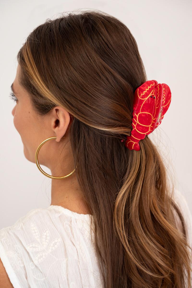 My Jewellery Haarclip MJ12902 Rood 1