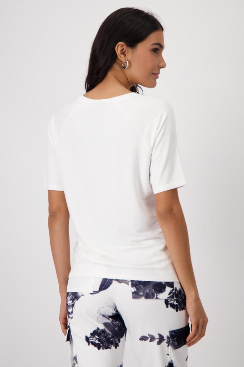 Monari Monari T-Shirt 409372 Off-White 5