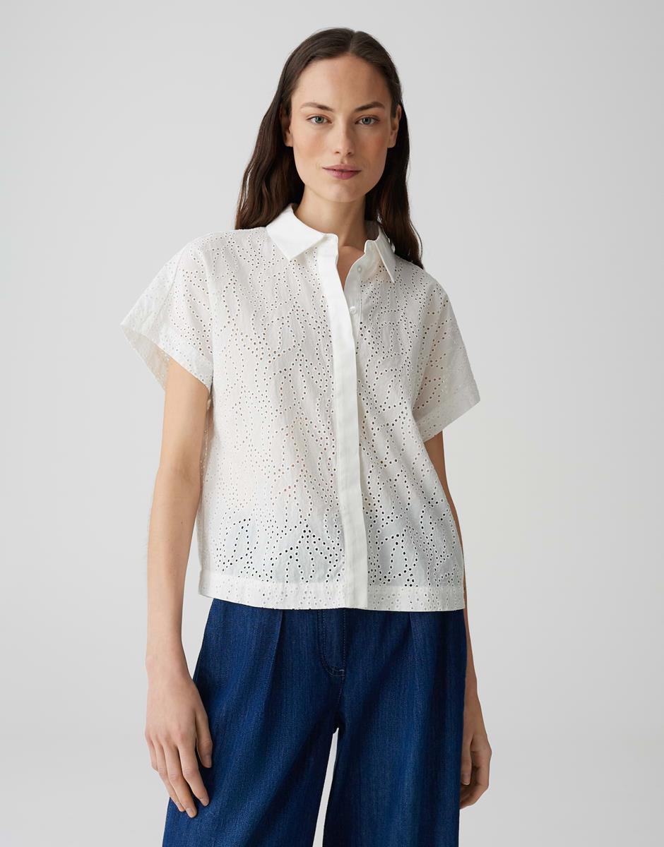 OPUS Blouse Fessin Off-White 1
