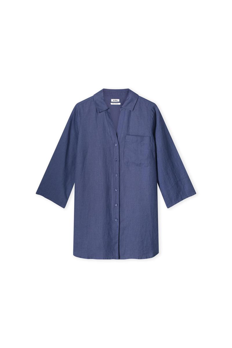 KYRA KYRA Blouse Mabel-s25 Blauw 1