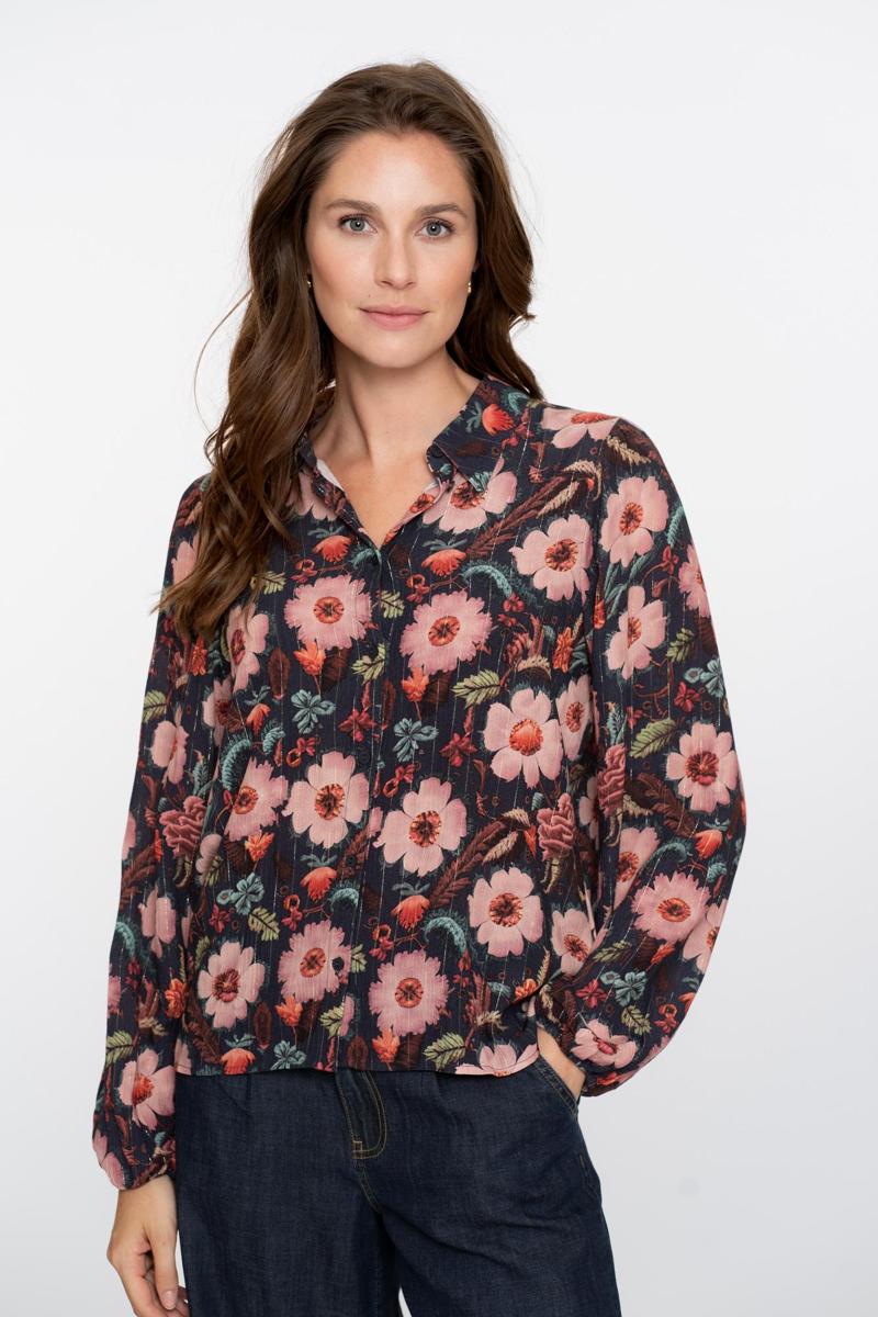 Geisha Blouse 53610-20 Blauw 1