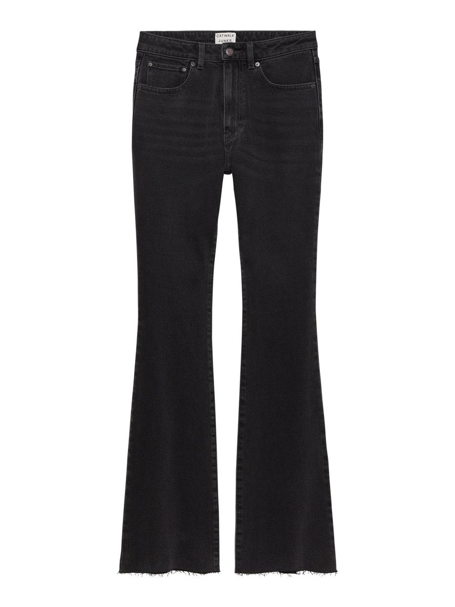 Catwalk Junkie Catwalk Junkie Jeans Flare Zwart 1