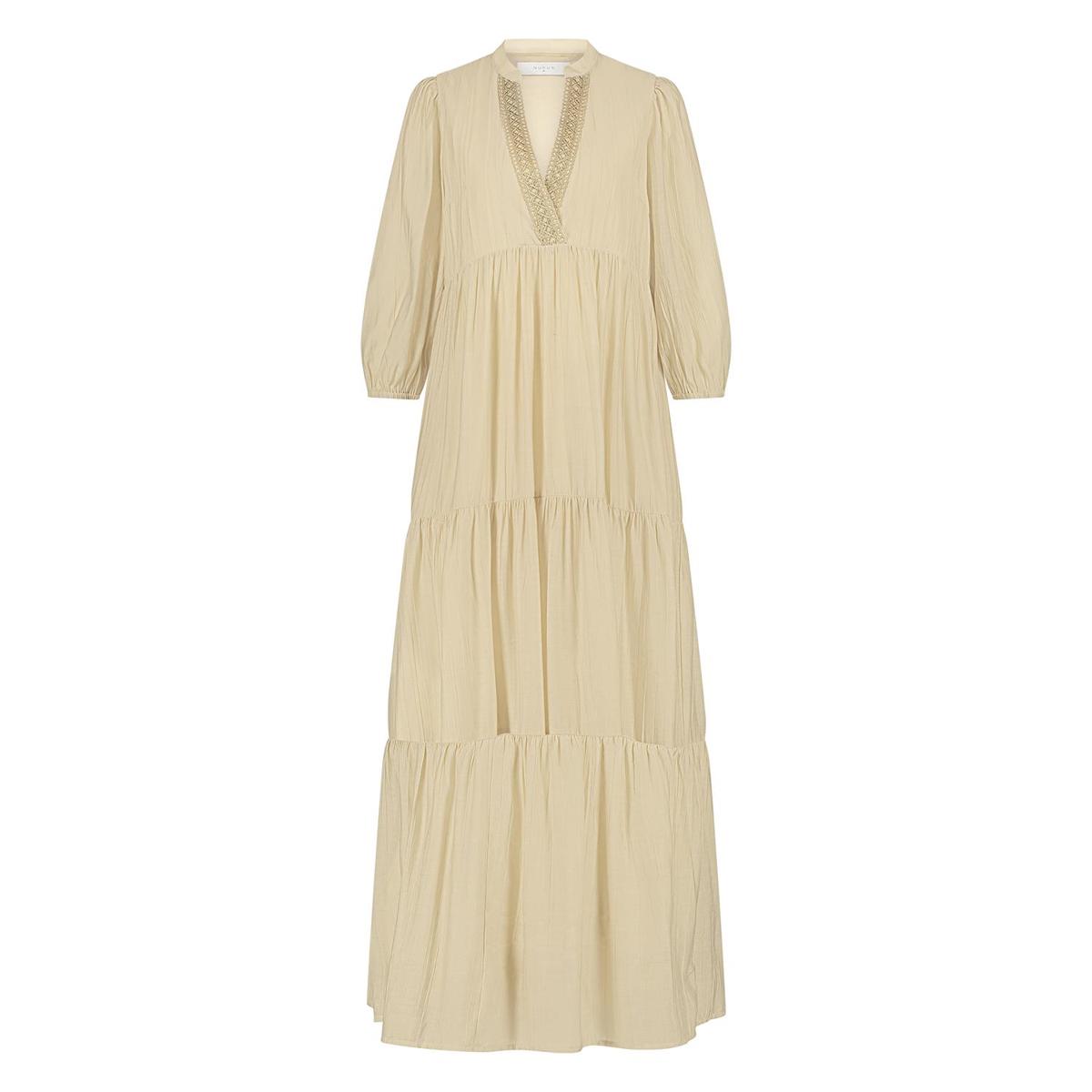 NUKUS NUKUS Jurk NKS14012 Beige 1