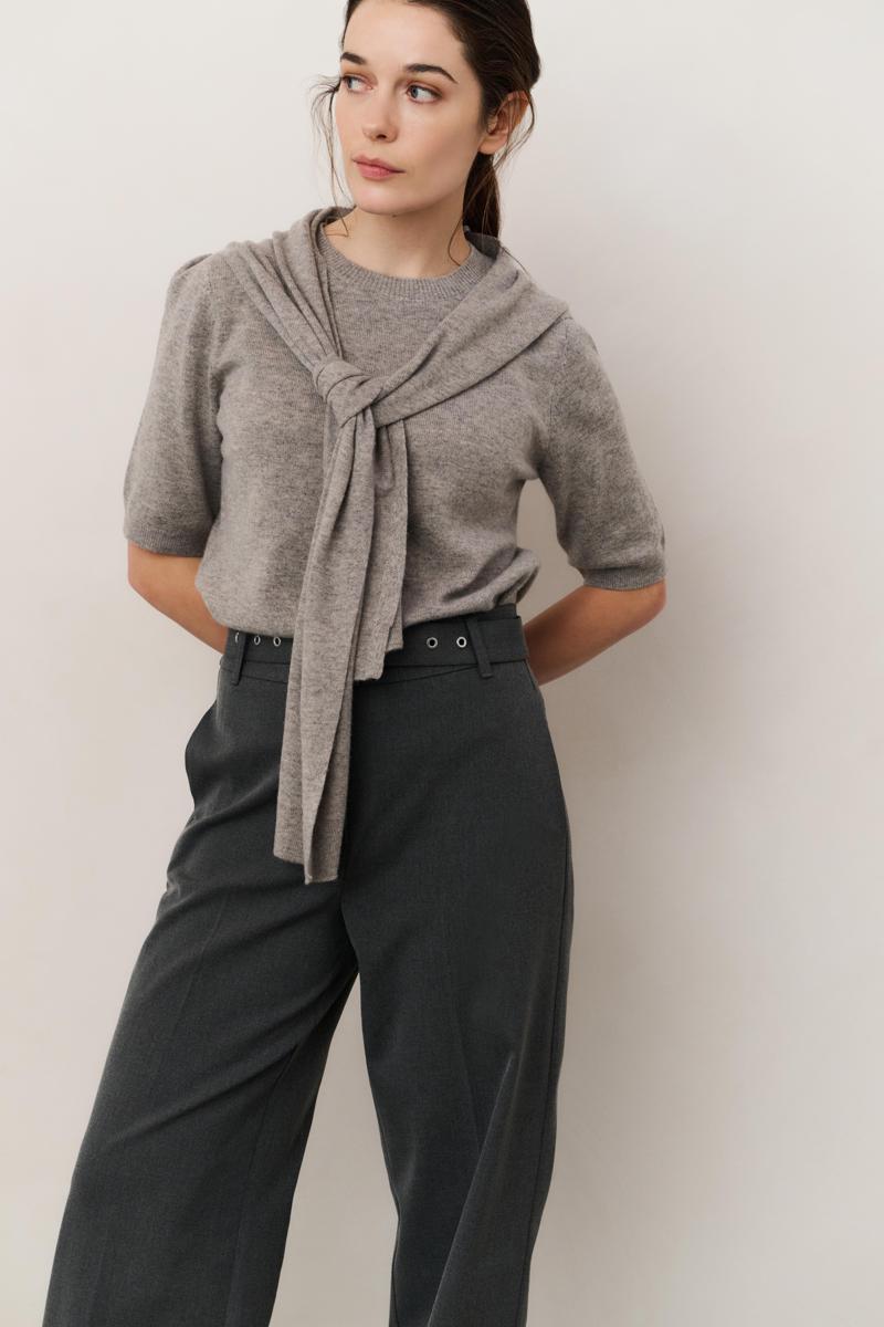 YAYA Trui 01-000496-509 Bruin 4