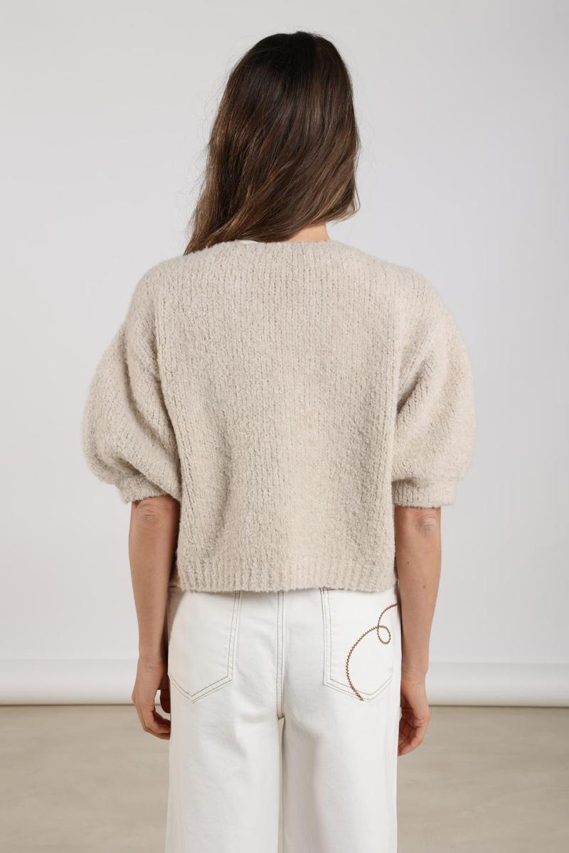 NUKUS Vest NKF05011 Beige 4