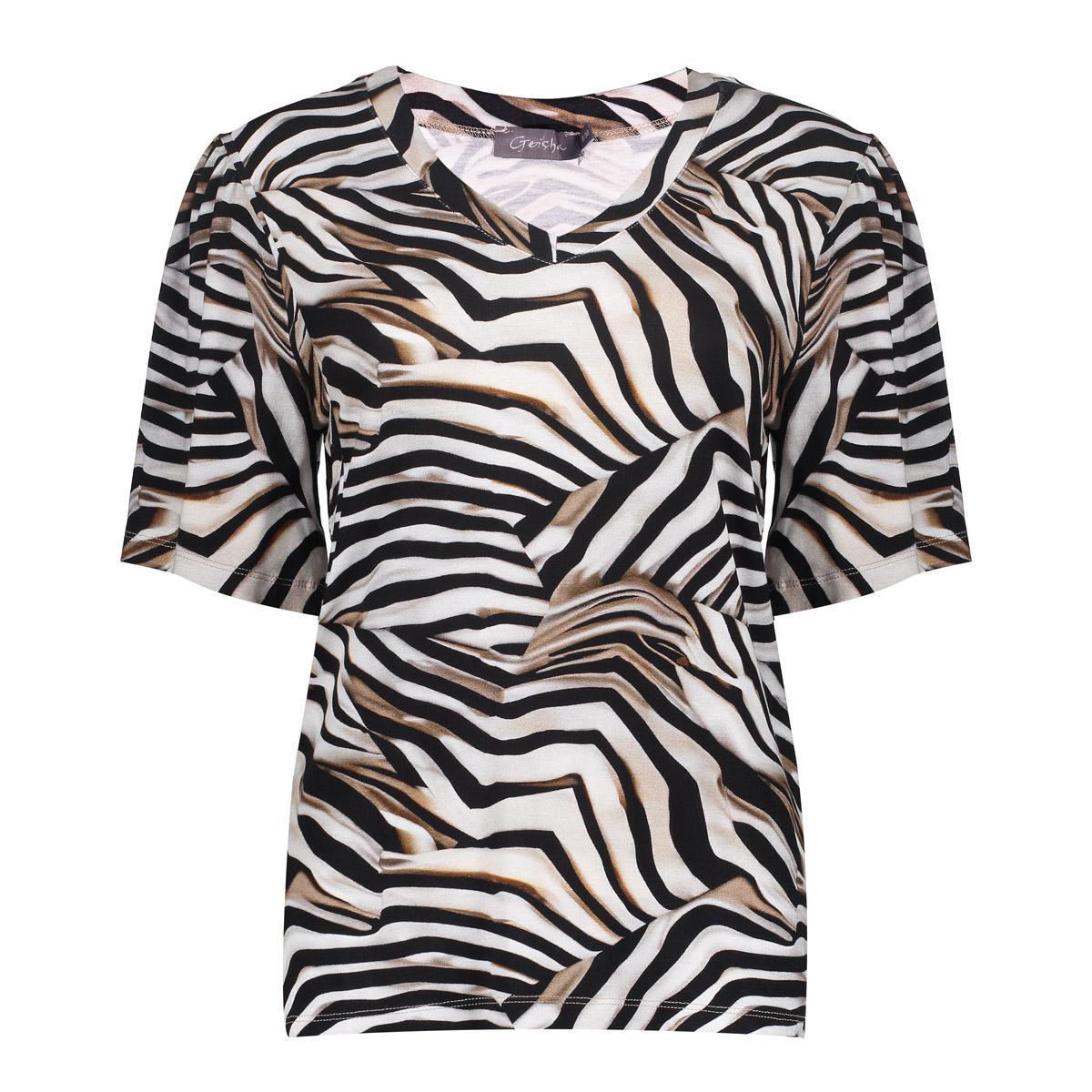 Geisha Geisha Blouse 52445-60 JAZZ Zwart 1