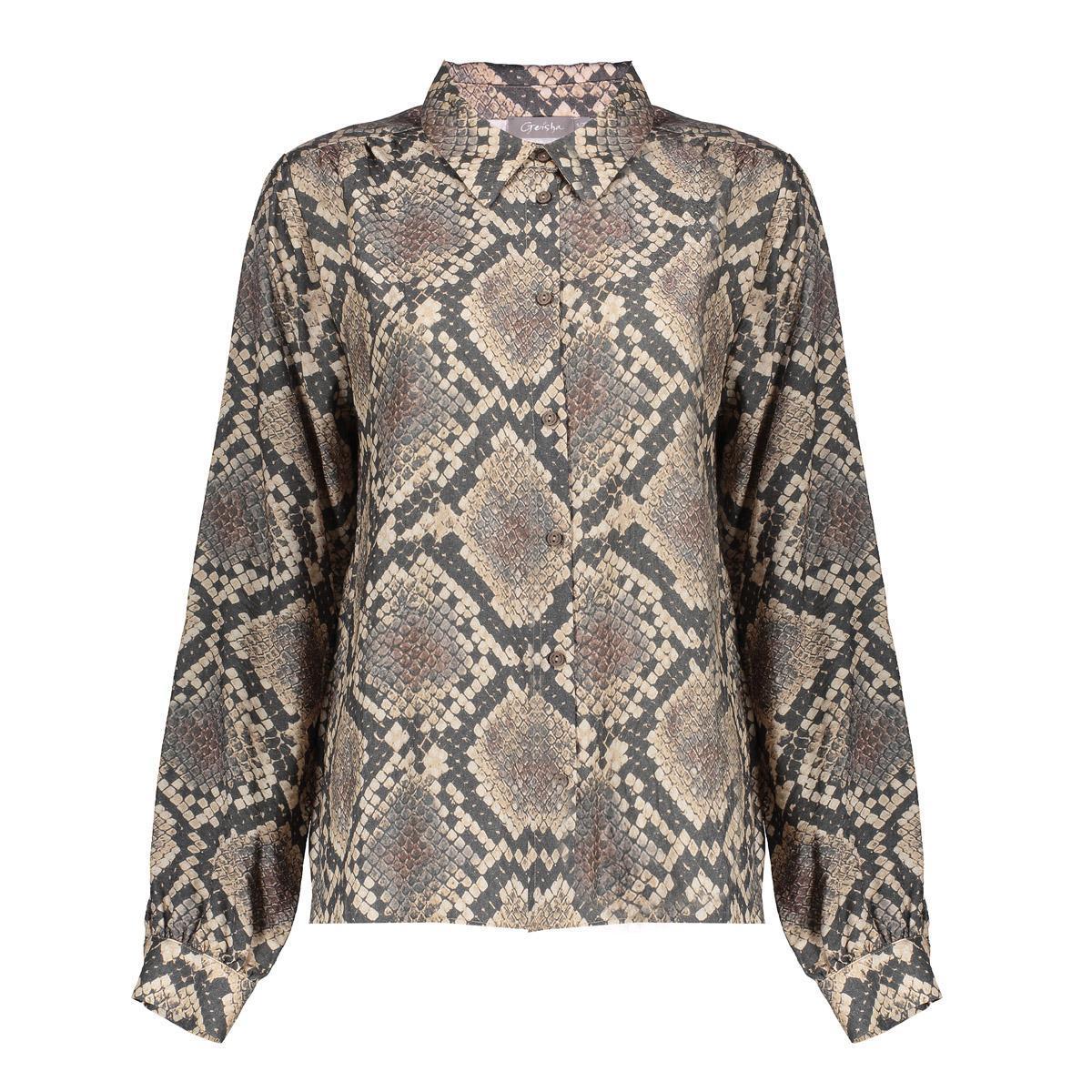 Geisha Blouse 53644-20 Beige 2