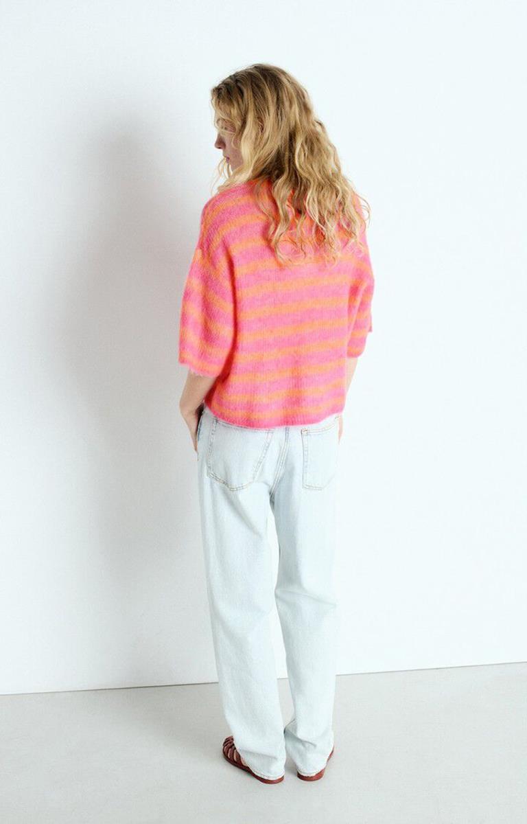 American Vintage American Vintage Trui Nenybay Roze 3
