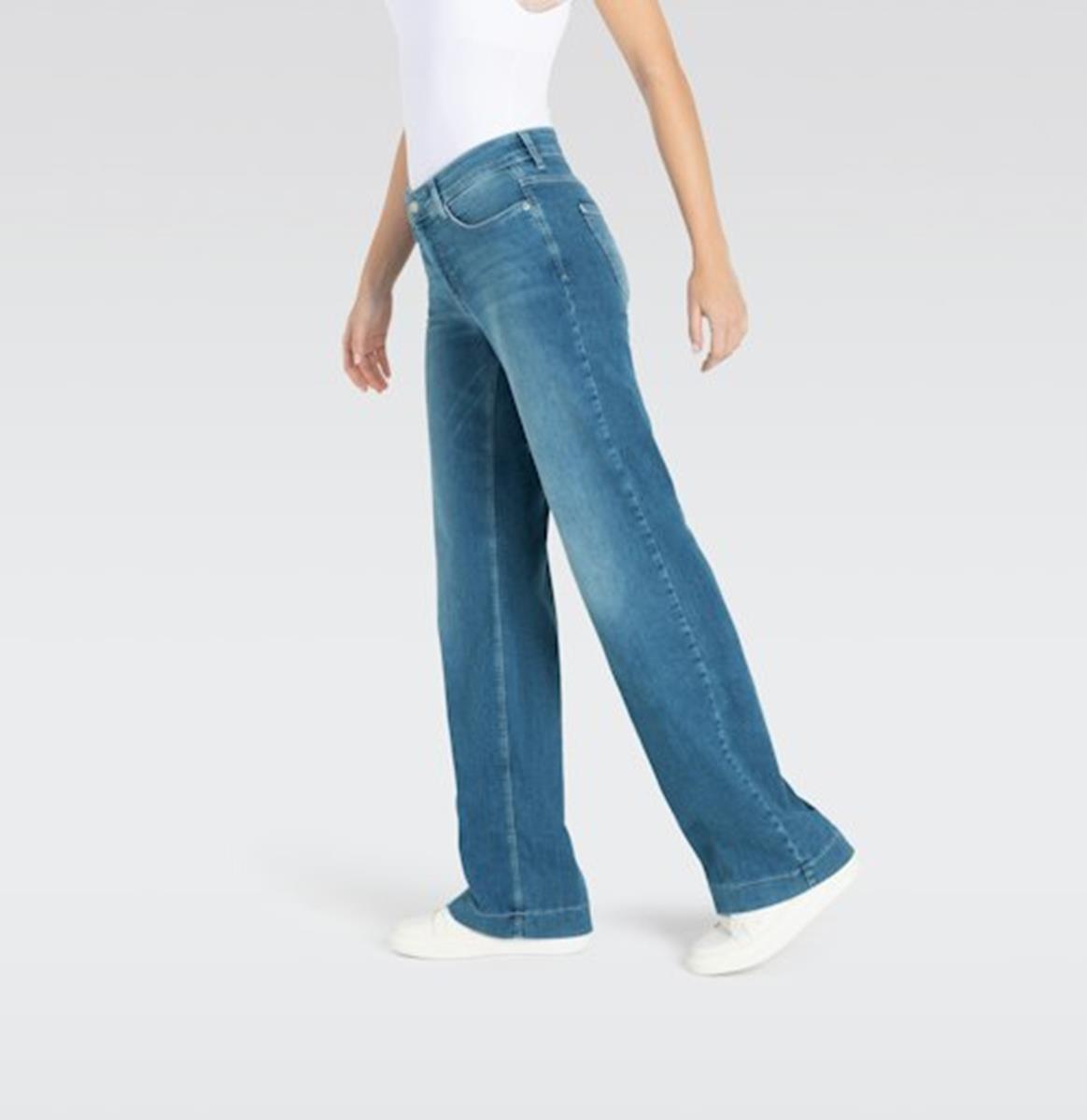 MAC MAC Jeans Dream Wide Blauw 5