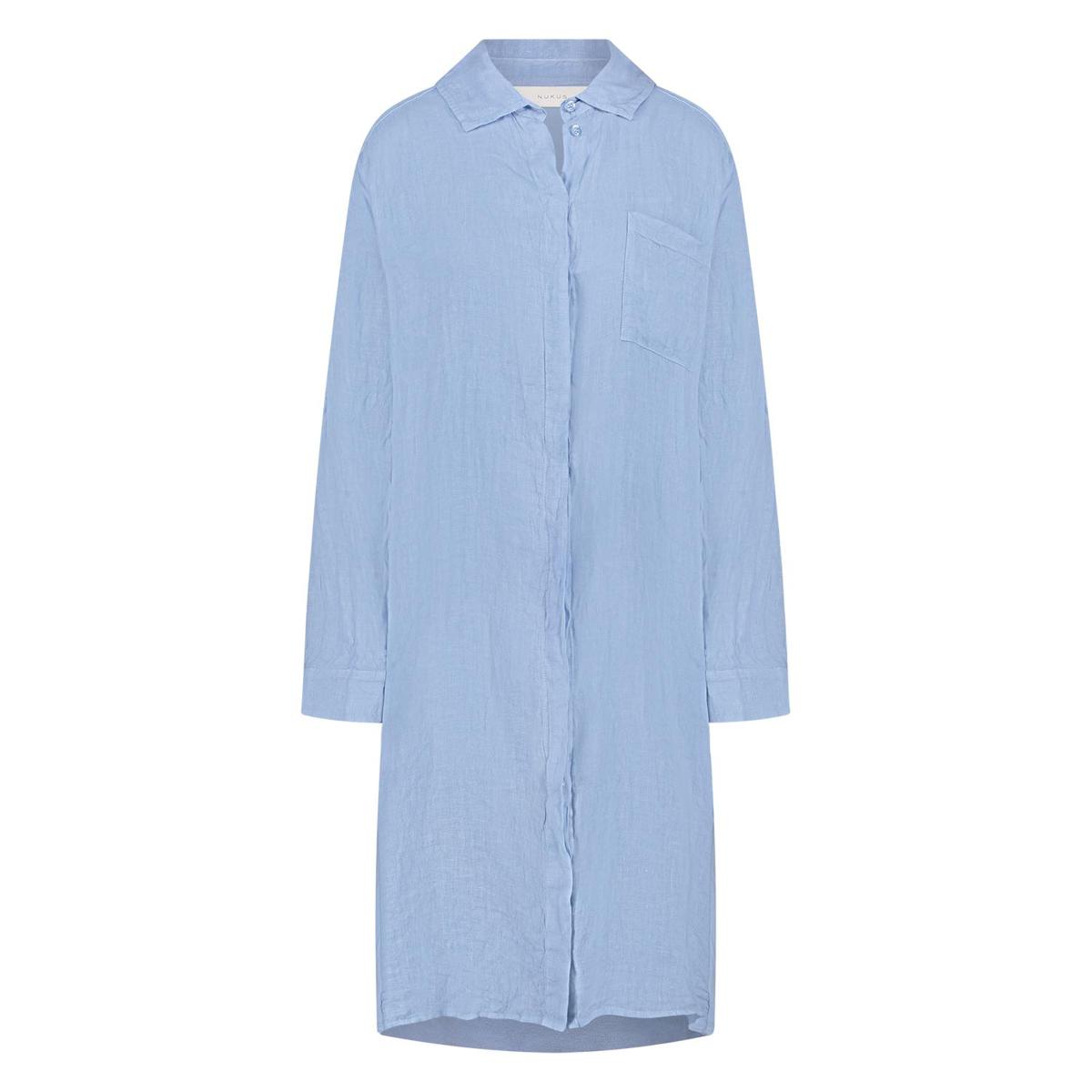 NUKUS NUKUS Jurk NKS14016 Blauw 1