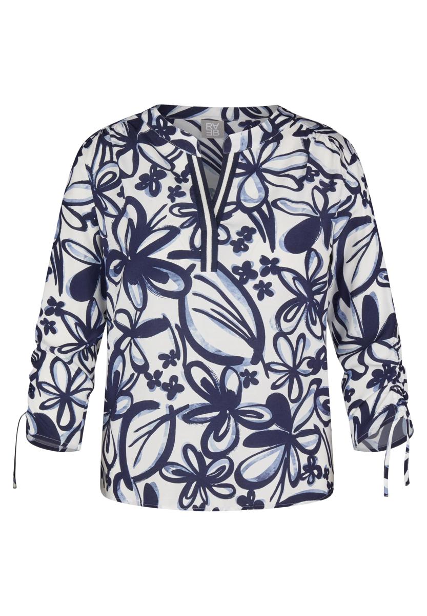 Rabe Rabe Blouse 54-223101 Blauw 2