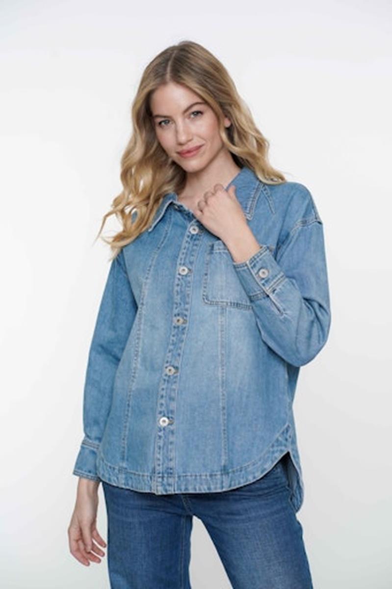 Geisha Geisha Blouse 55008-10 Blauw 1