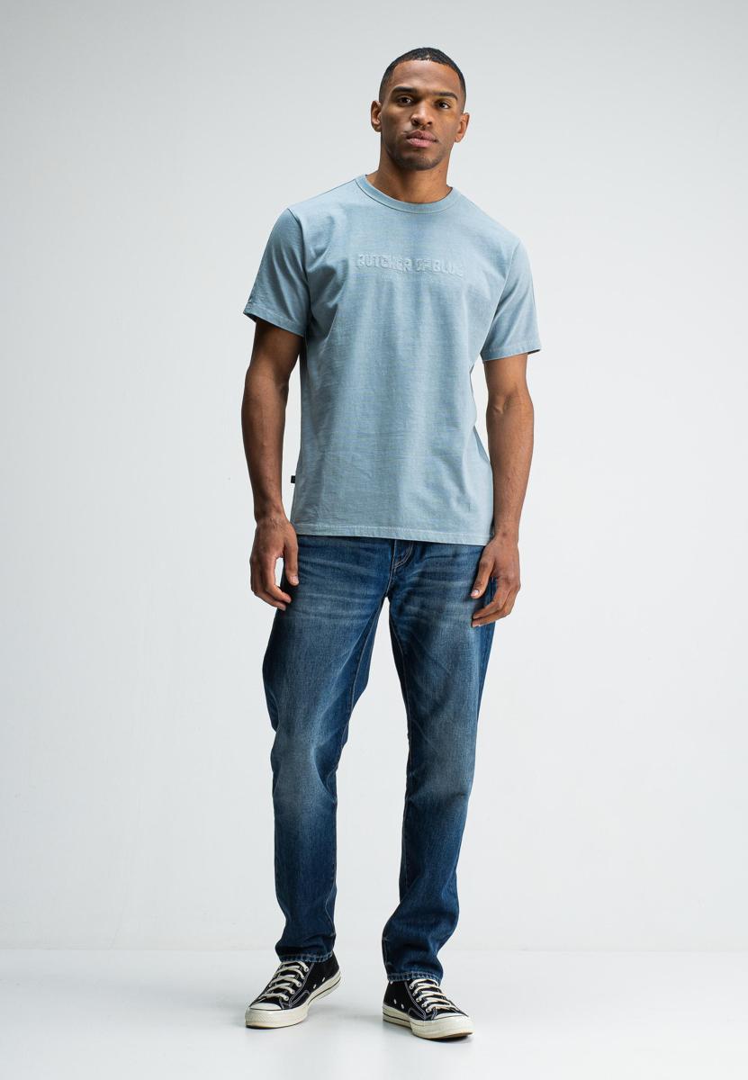 Butcher of Blue T-Shirt M2522008 Blauw 5