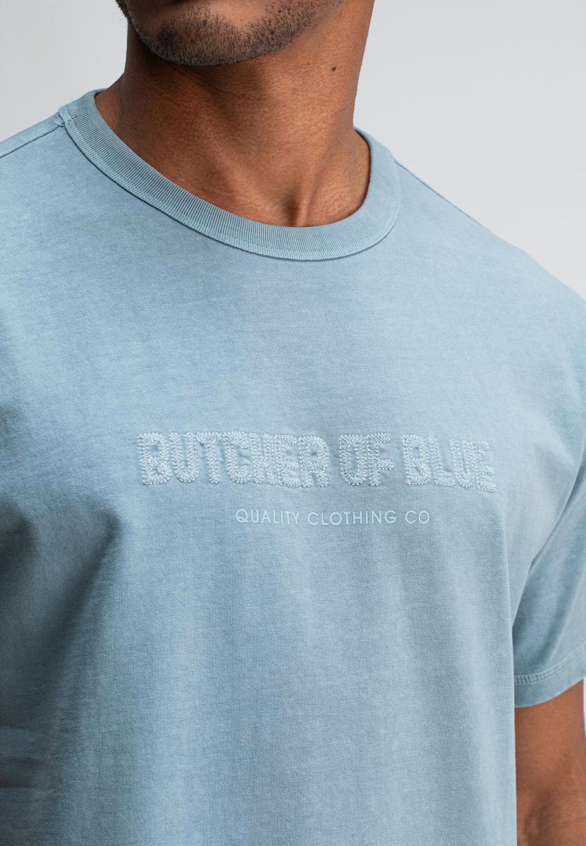 Butcher of Blue T-Shirt M2522008 Blauw 5
