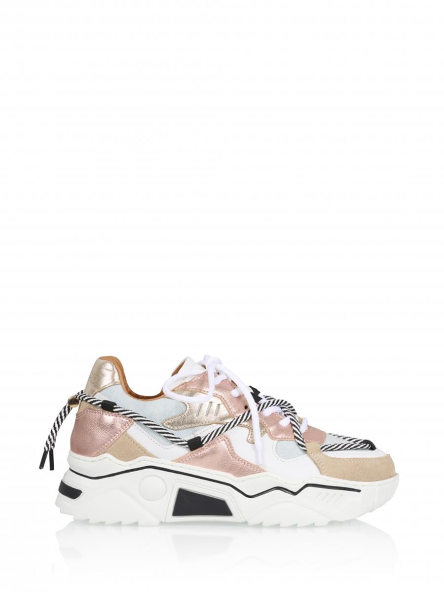 DWRS DWRS Sneakers Jupiter Denim Roze 4