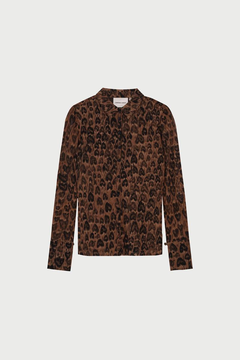 Fabienne Chapot Blouse Kevis Blouse Bruin 4