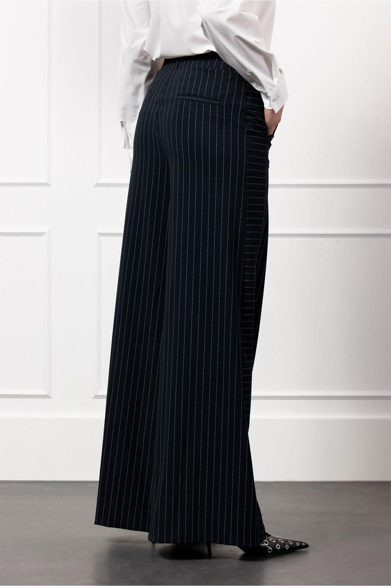 Studio Anneloes Studio Anneloes Pantalon Pilar pinstripe t Blauw 5