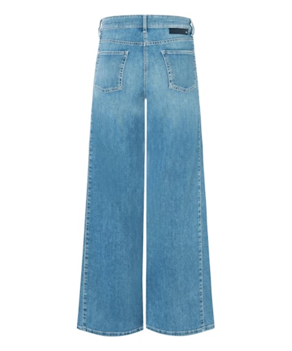 Cambio Cambio Jeans Palazzo Patch Blauw 4