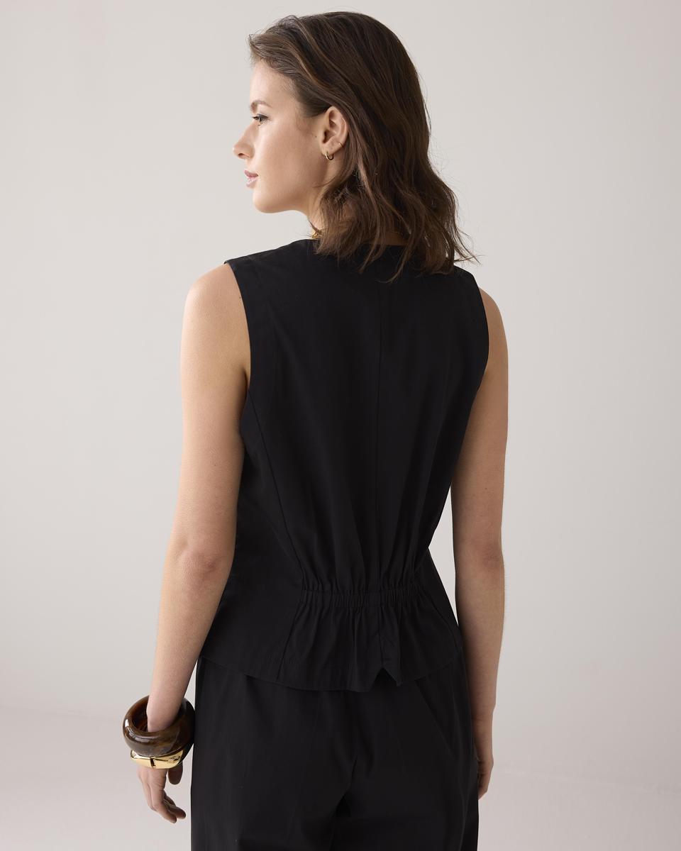 Summum Summum Gilet 9s135-11816 Zwart 5