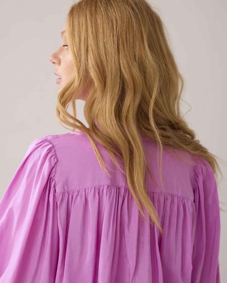 Summum Summum Blouse 2s3316-12173 Paars 5