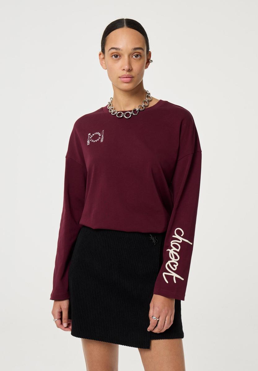 Fabienne Chapot T-Shirt Phileine T-Shirt Rood 1