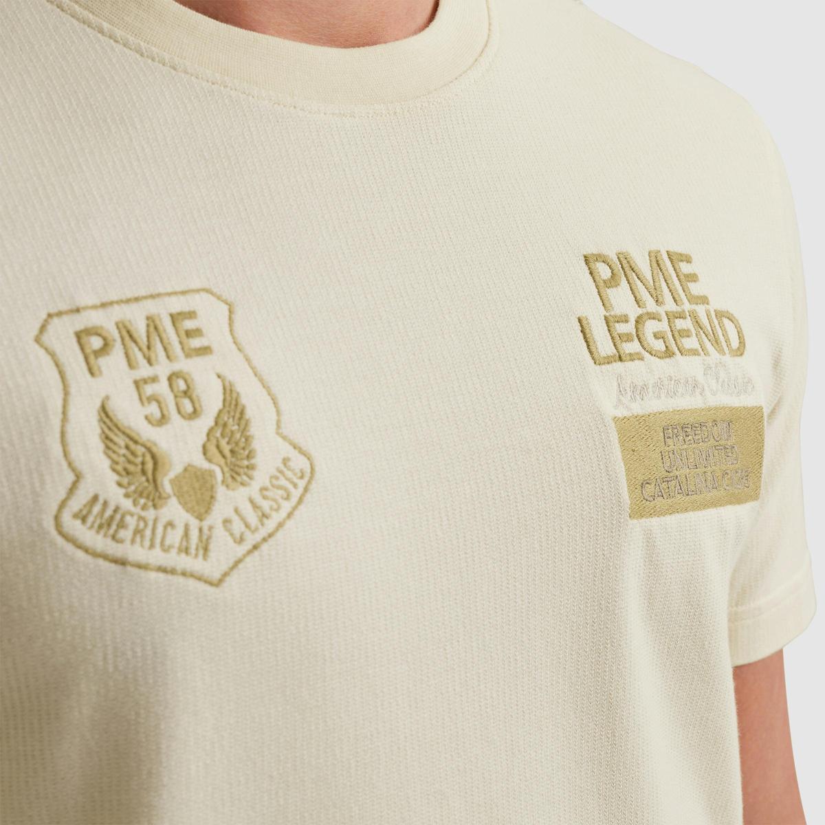 PME Legend PME Legend T-Shirt PTSS2504576 Off-White 5
