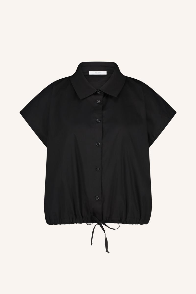 By-Bar By-Bar Blouse Bieke Poplin Zwart 2