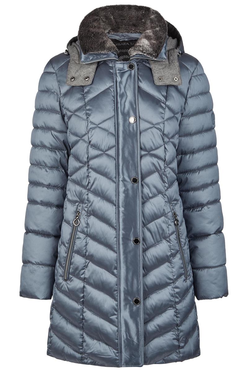 Barbara Lebek Jas 30460052 Blauw 1