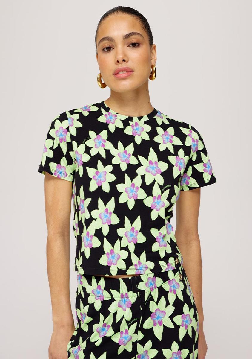 Harper & Yve Harper & Yve T-Shirt SS25T503 Groen 1