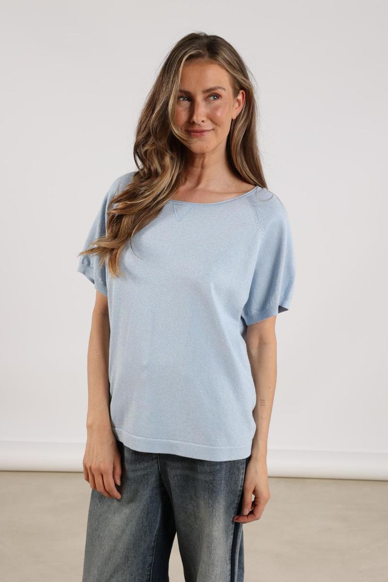 NUKUS T-Shirt NKS01085 Blauw 3