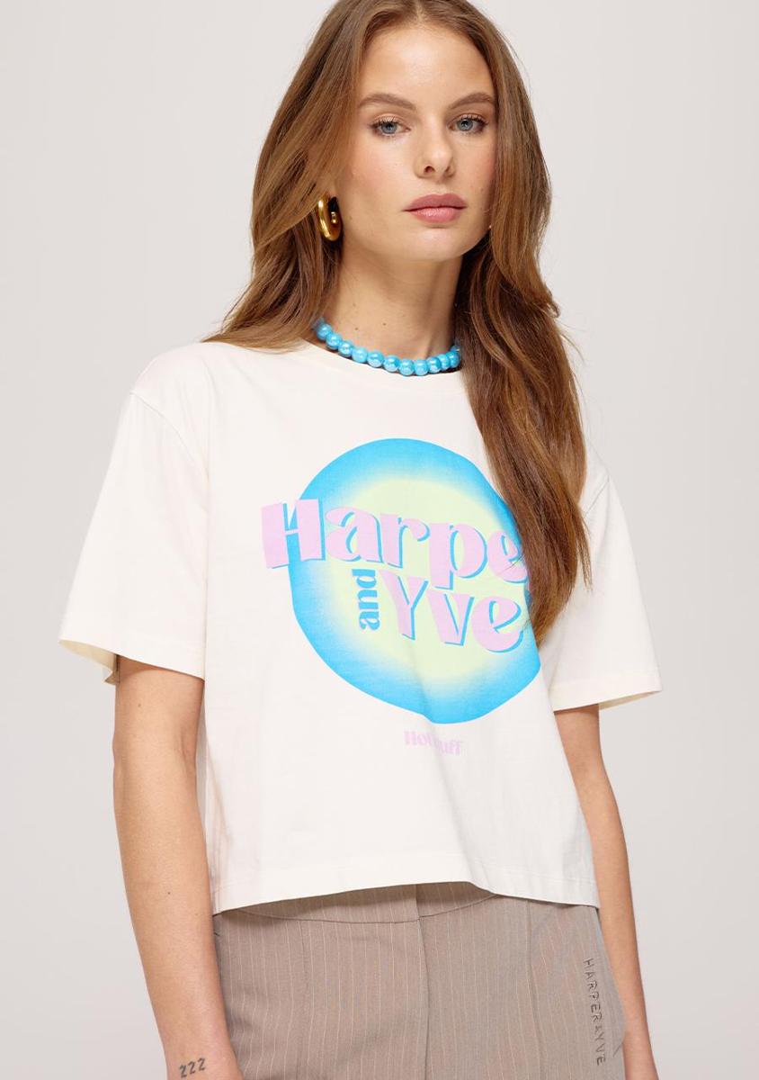 Harper & Yve Harper & Yve T-Shirt SS25Y308 Wolwit 1