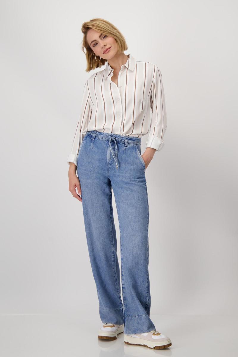 Monari Monari Jeans 409579 Blauw 3