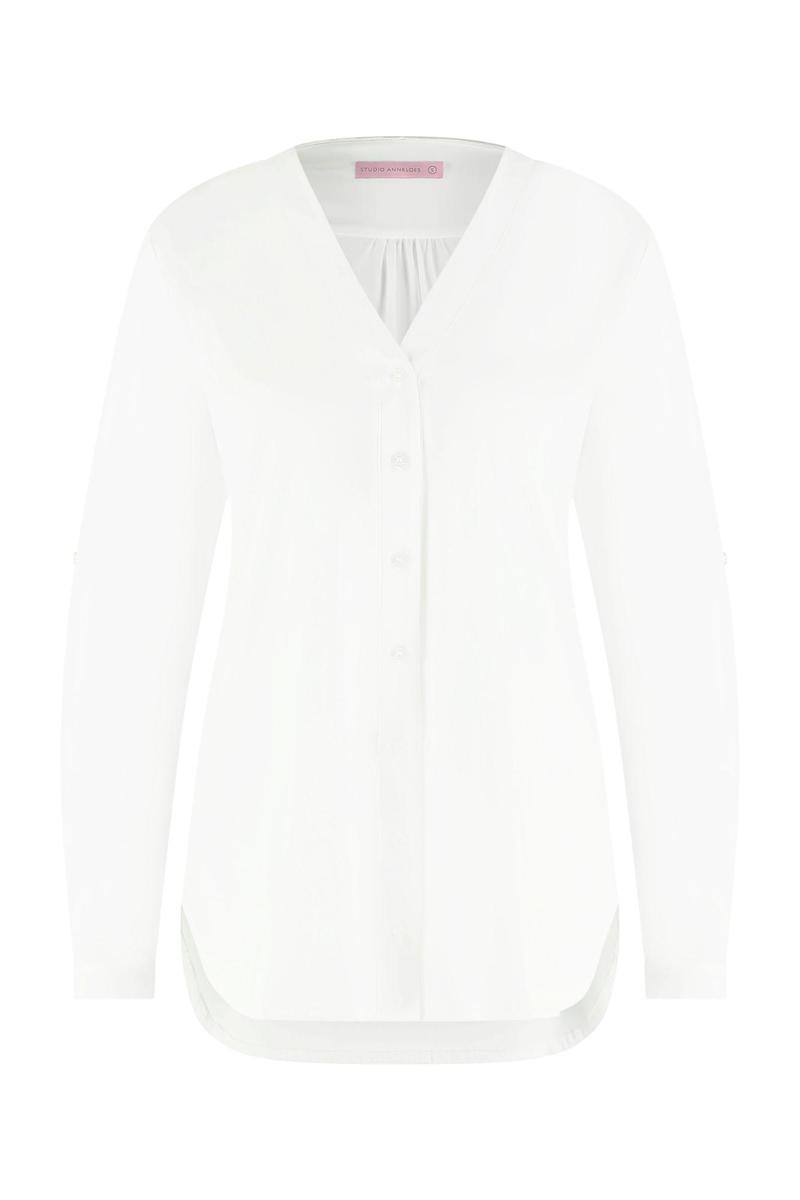 Studio Anneloes Studio Anneloes Blouse Evi Wit 1