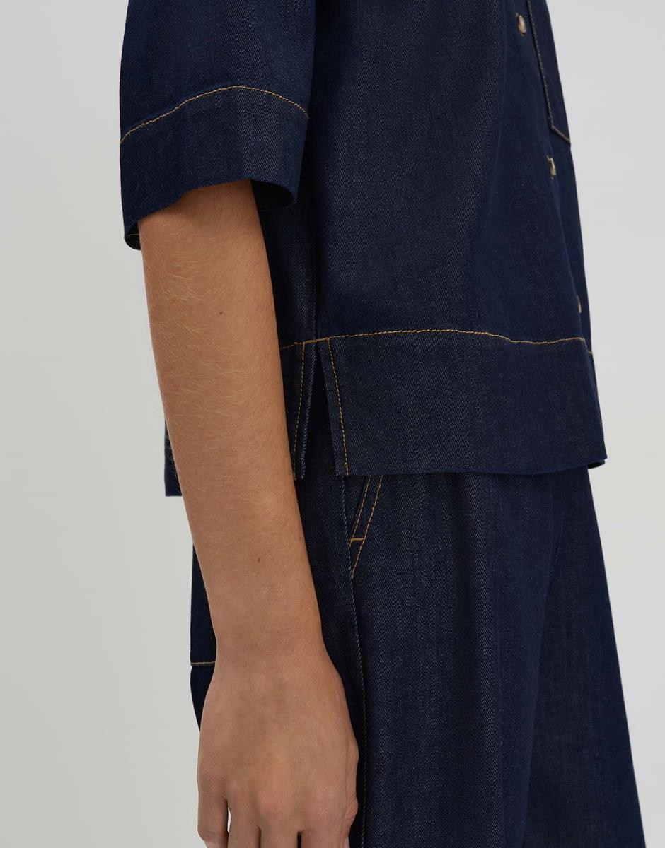 SOMEDAY Blouse Zonna Blauw 4