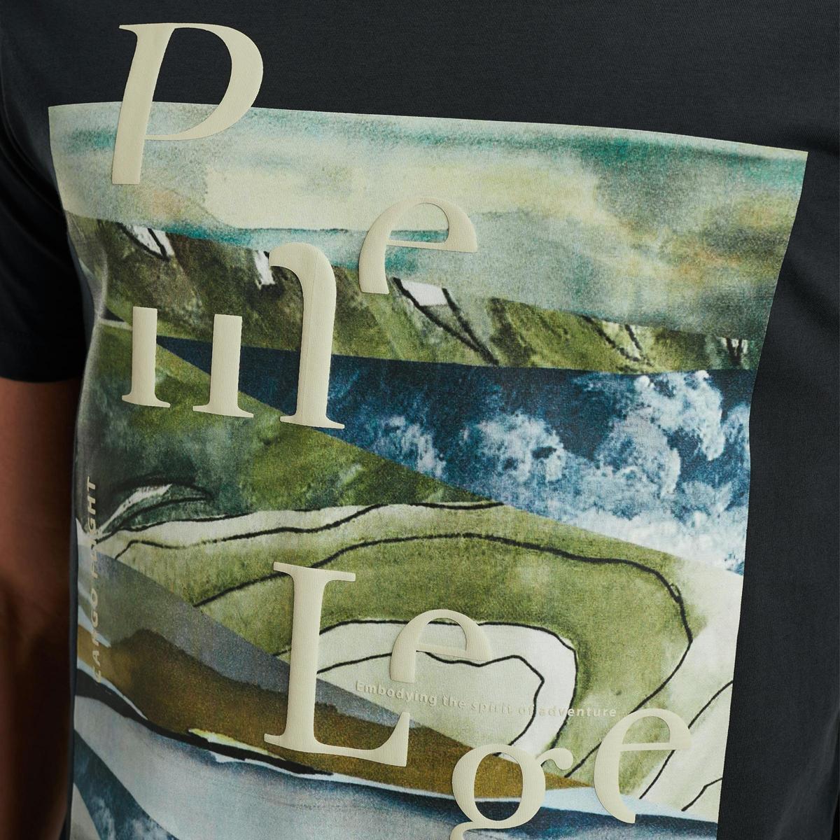 PME Legend PME Legend T-Shirt PTSS2505572 Blauw 6