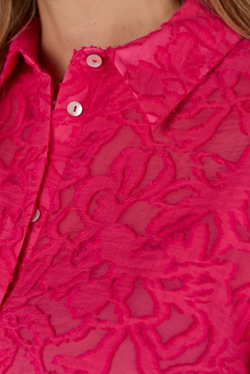 Jansen Amsterdam Jansen Amsterdam Blouse NANNE SS25 Roze 4